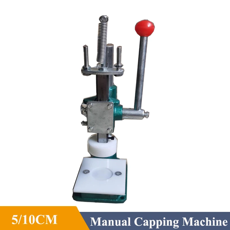 5/10CM Small Manual Tea Can Capping Machine Aluminum Can Capping Machine Mini Packing Can Sealing Button Machine