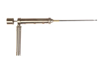 Złoty srebrny brązowy detektor kamieni szlachetnych i wnęki, skanowanie obszaru, chromowany materiał ze stali nierdzewnej, jaskinie, studnie, schrony, kopalnie, tunel