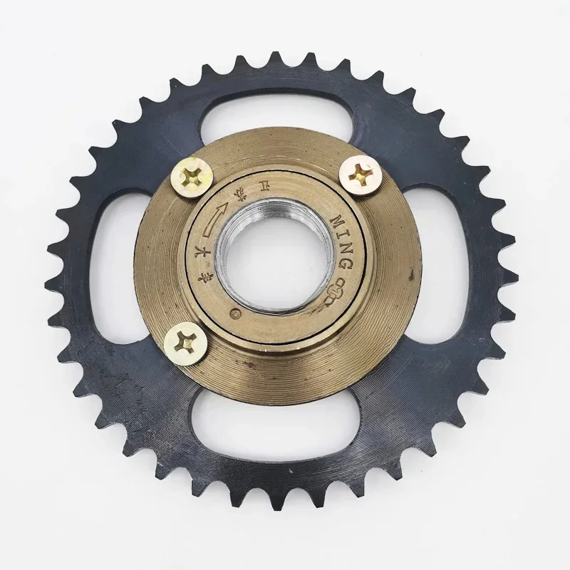AliExpress TOXIAO 420 28T29T32T34T36T38T41T Sprocket Tooth Plate 95mm Flywheel Ultra Hard 45 Steel Suitable for Electric Tricycles