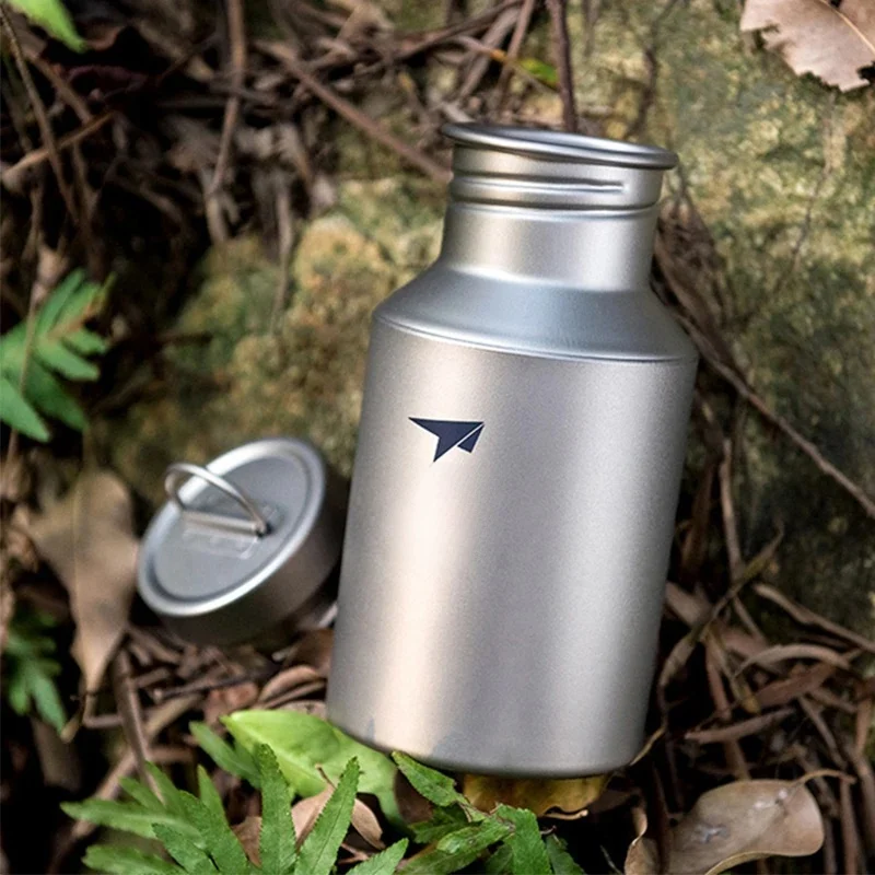 AliExpress KEITH Keith Ti3030 Titanium Sports Water Bottle Ultralight Leakproof Outdoor Camping Hiking Bicycle Kettle Carry Ring 400ml 14.5 fl oz