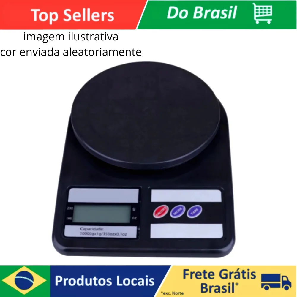 Aferidor de Peso Alta Precisão Digital Domiciliar Prática