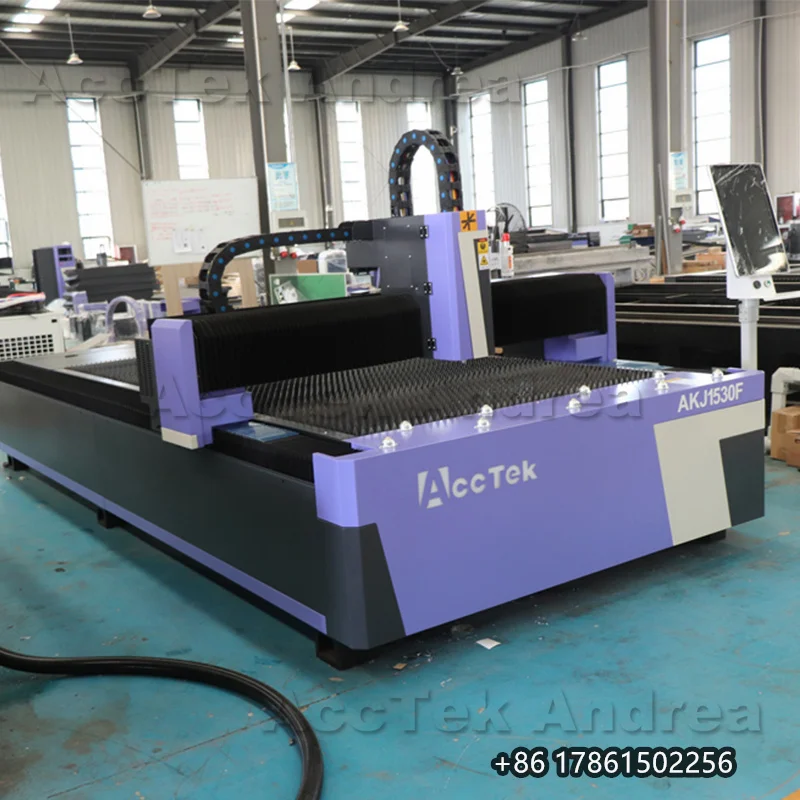 Máquina de corte a laser de alto desempenho 3000W Máquina de corte a laser de fibra CNC com corte de chapa metálica