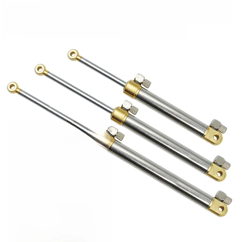 HUINA 1580 Hydraulische Olie Cilinder 55 MM/75 MM/90 MM Slag reizen Voor 1/12 RC Graafmachine Bulldozer Onderdelen - afbeelding 2