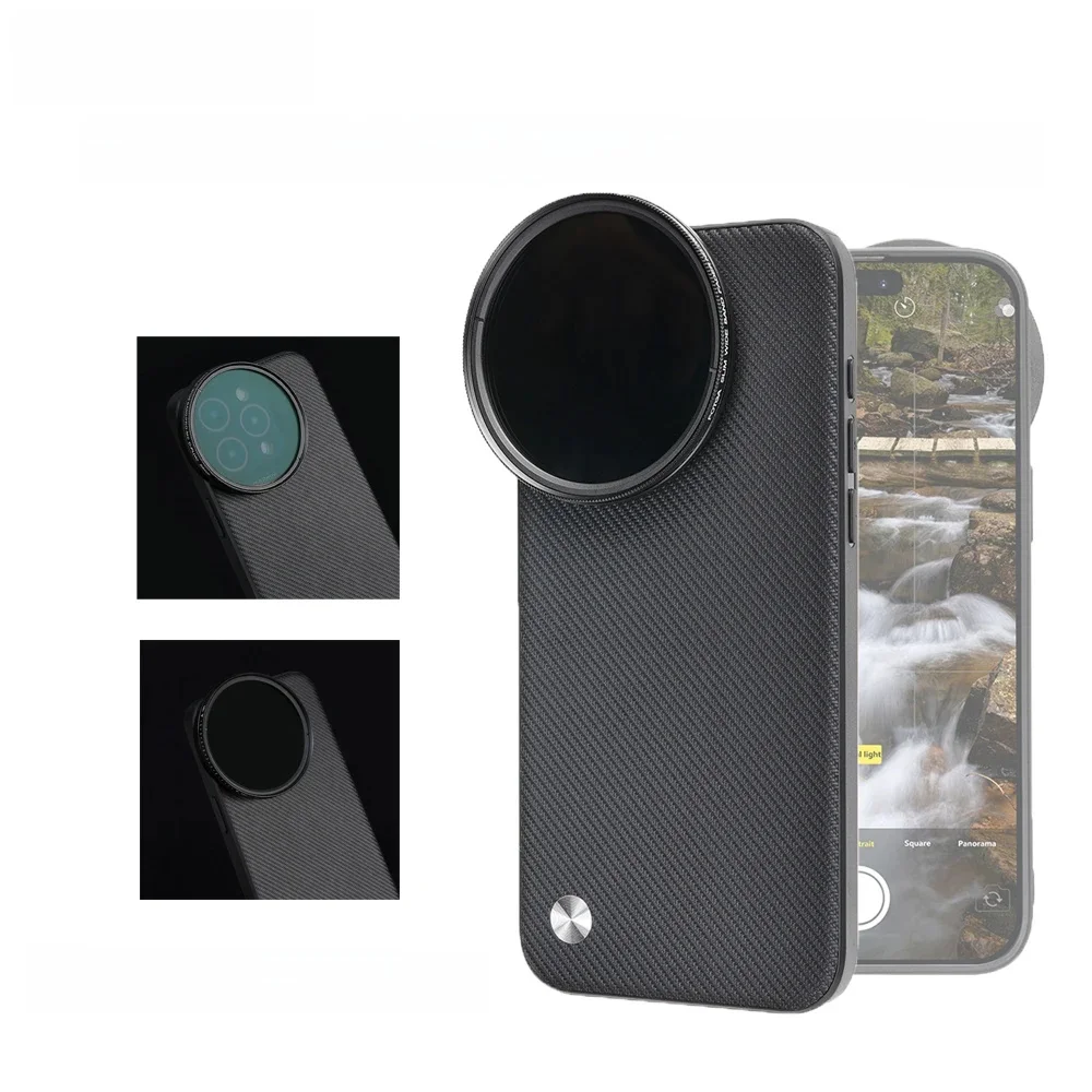 Etui na telefon komórkowy FOTGA z adapterem filtra 58 mm kompatybilne z IPhone 16 Pro 16 Pro Max 15 Pro 15 Pro Max Magsafe Case ND — zdjęcie produktu 7