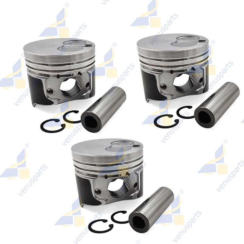 3TNE72 Piston Kit For Yanmar Engine Parts Overhaul Rebuild Kit