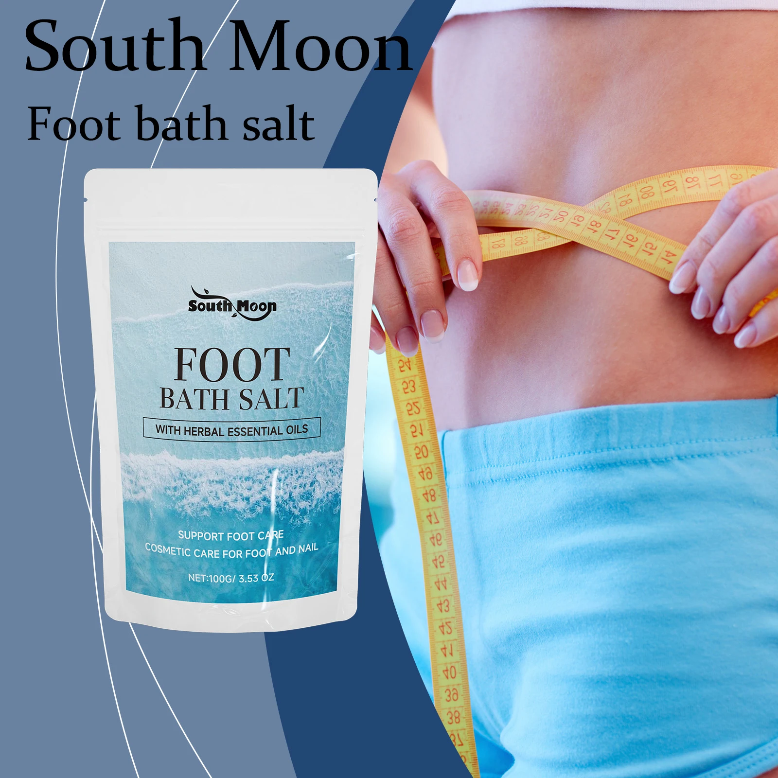 

Соль для ванн для ног South Moon, глубокая очистка, грязи для ног, детоксикация, отшелушивающее, увлажняющее, улучшающее гладкость, тонкая соль для ванн