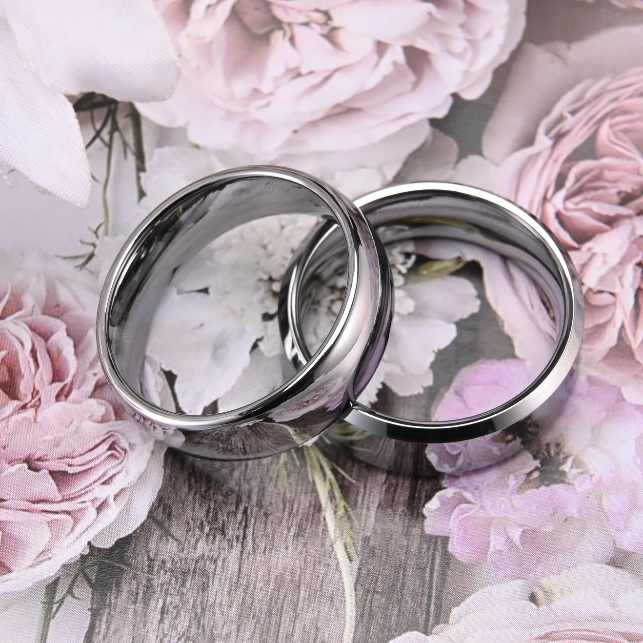 Eheringe Paarring wasserdichter Schmuck Punk Anillos Homme Bijoux Femmes Anillos de Mennus Geschenk für Freundin – Detail 6