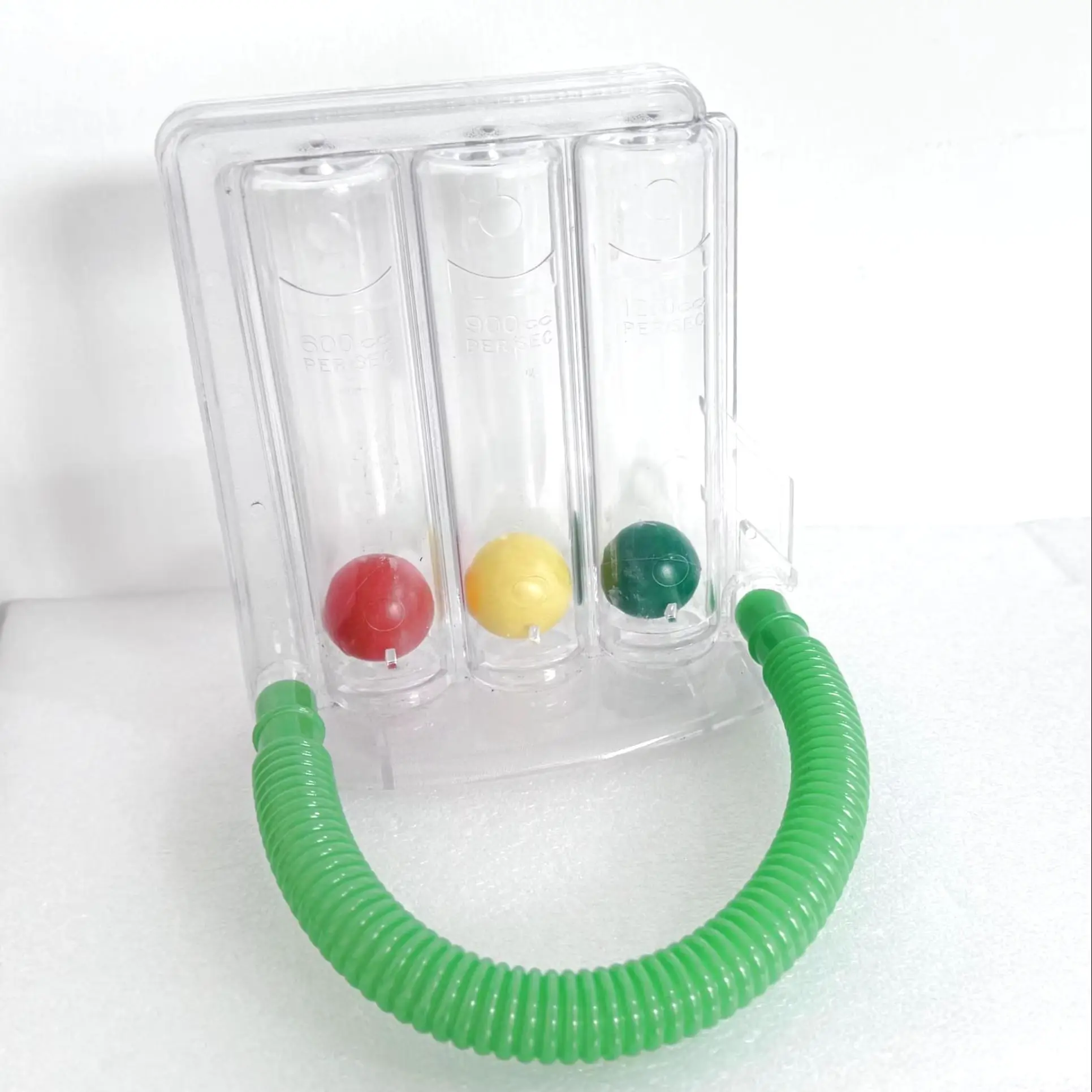 3 Balls Breathing Exerciser Lung Function Improve Trainer Respiratory Spirometry