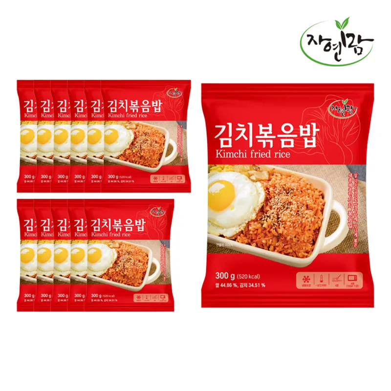 Natural mom kimchi fried rice 300g x 12 pieces