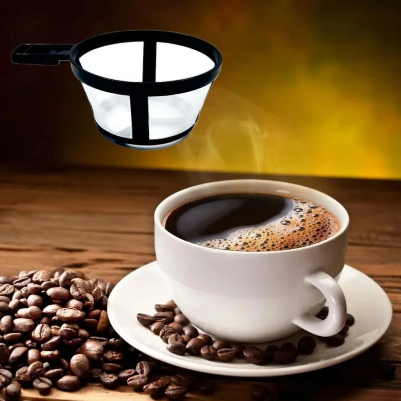 Tazee-Filtre à café en nylon réutilisable, 4 pièces, accessoire pour machine à expresso