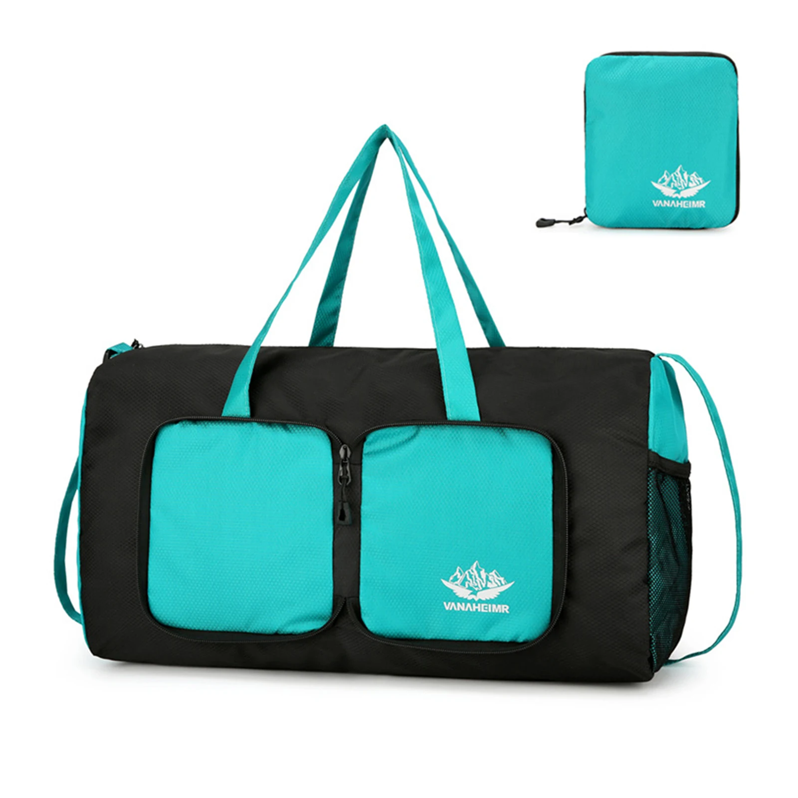 Travel Duffle Bag Foldable Gym Bag Overnight Weekender Bags Lightweight Sports Duffel Bag for Men and Women