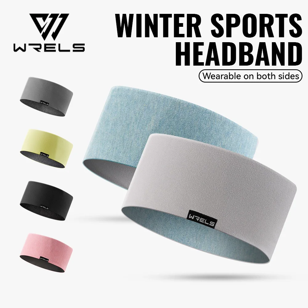 

WRELS зимние флисовые грелки для ушей, повязка на голову, ветрозащитные, впитывающие пот, морозостойкие чехлы для ушей для мужчин и женщин, уличные беговые лыжи