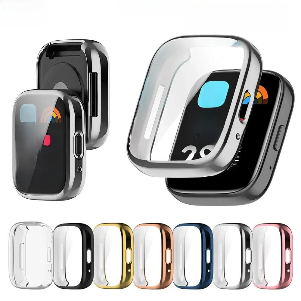 Housse de protection d'écran en TPU pour Xiaomi Redmi Watch 3 Active/Lite, étui pour bracelet de montre intelligent, coque de protection pour Xiaomi Redmi Watch 4 3