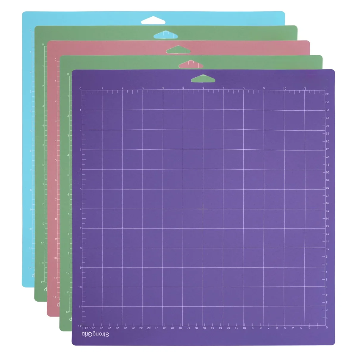 5Pack Cutting Mats for Cricut Maker 3/Maker/Explore 3/Air 2/Air/One(12X12 Inch) Quilting Cricket Mats Accessories