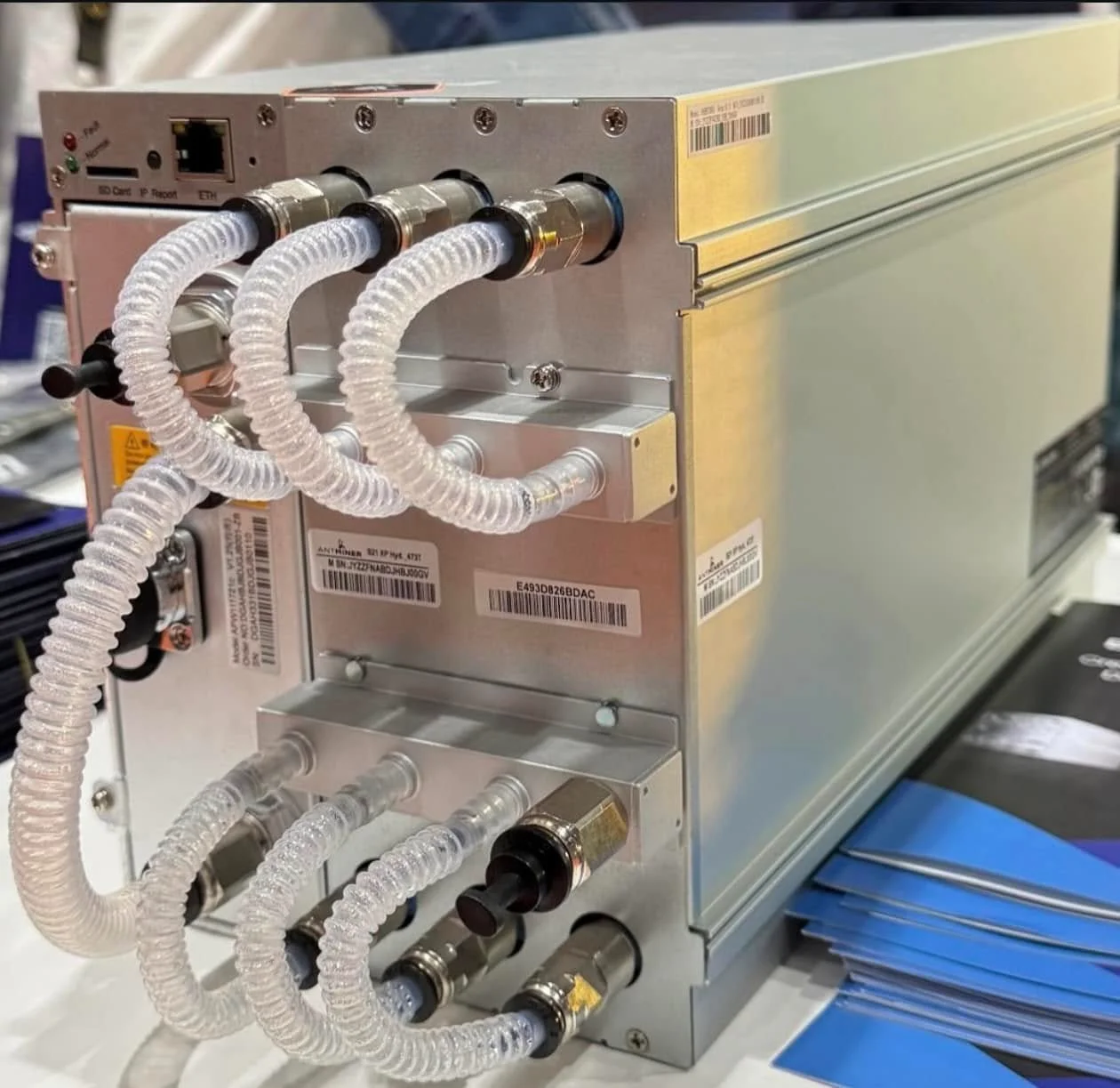 

KR BITMAIN ANTMINER Bitcoin Miner S21 XP 270T 3645W 13.5J/T FREE SHIPPING