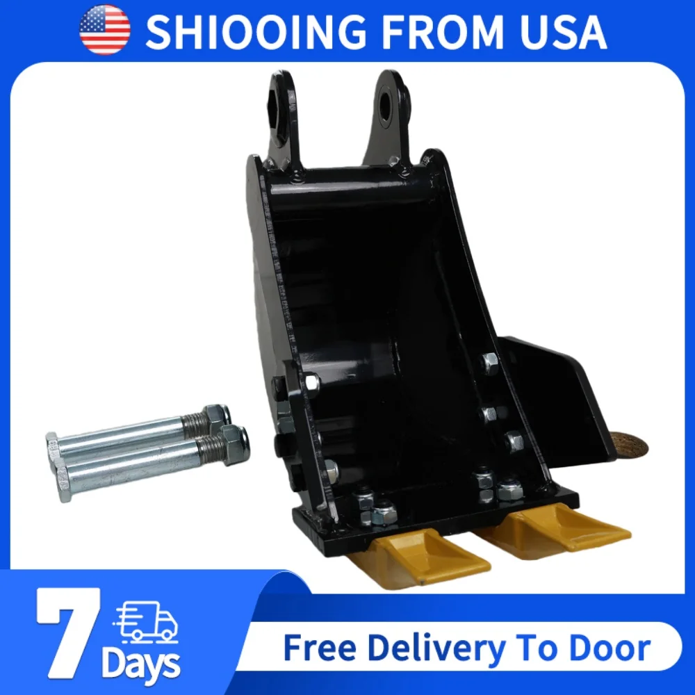 

Узкий ковш для мини-экскаватора, диаметр отверстия 0,98 дюйма, расстояние между центрами колес 3,54 дюйма, с 2 металлическими зубьями, подходит для экскаваторов 1-1,5 тонны.