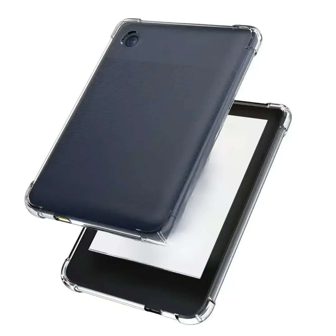Capa à prova de choque fina para eBook, capa traseira TPU, Funda Kobo Clara Colour, BW e 2E, 6 pol,
