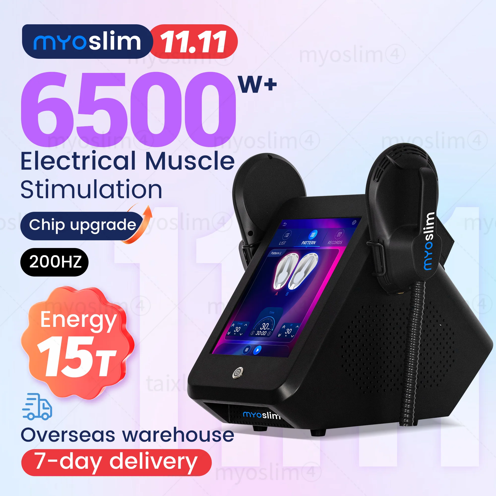 

Myoslim NEO RF HIEMT EMS Машина для скульптуры тела Электрический стимулятор мышц Сжигатель жира Потеря веса Подъемник ягодиц и формирователи Уход за телом