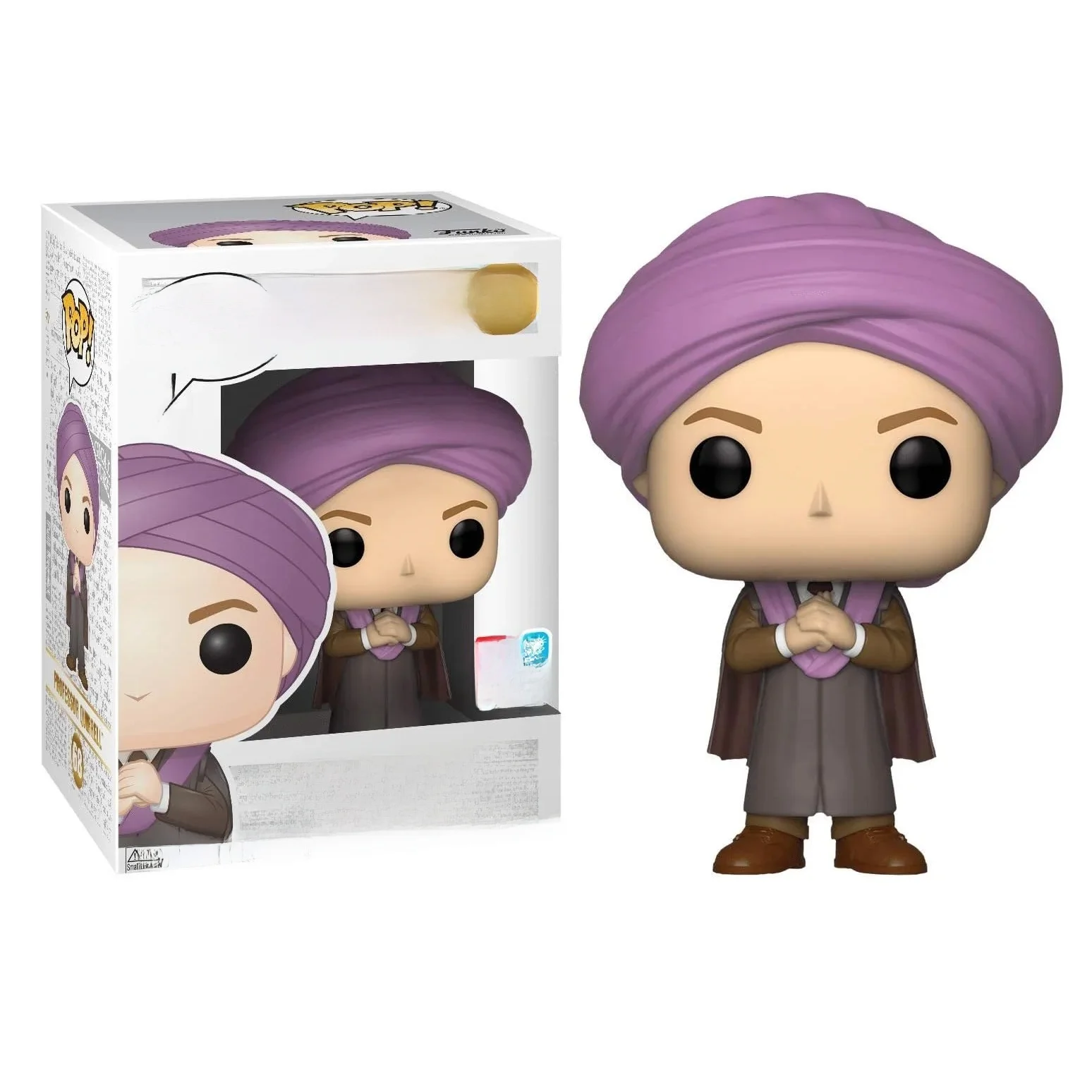 FUNKO POP Harri Potter PROFESSEUR Quirrell 68 # Figurine en vinyle Convention des chutes, édition limitée, Collection Exlusive, modèle cadeau, jouets
