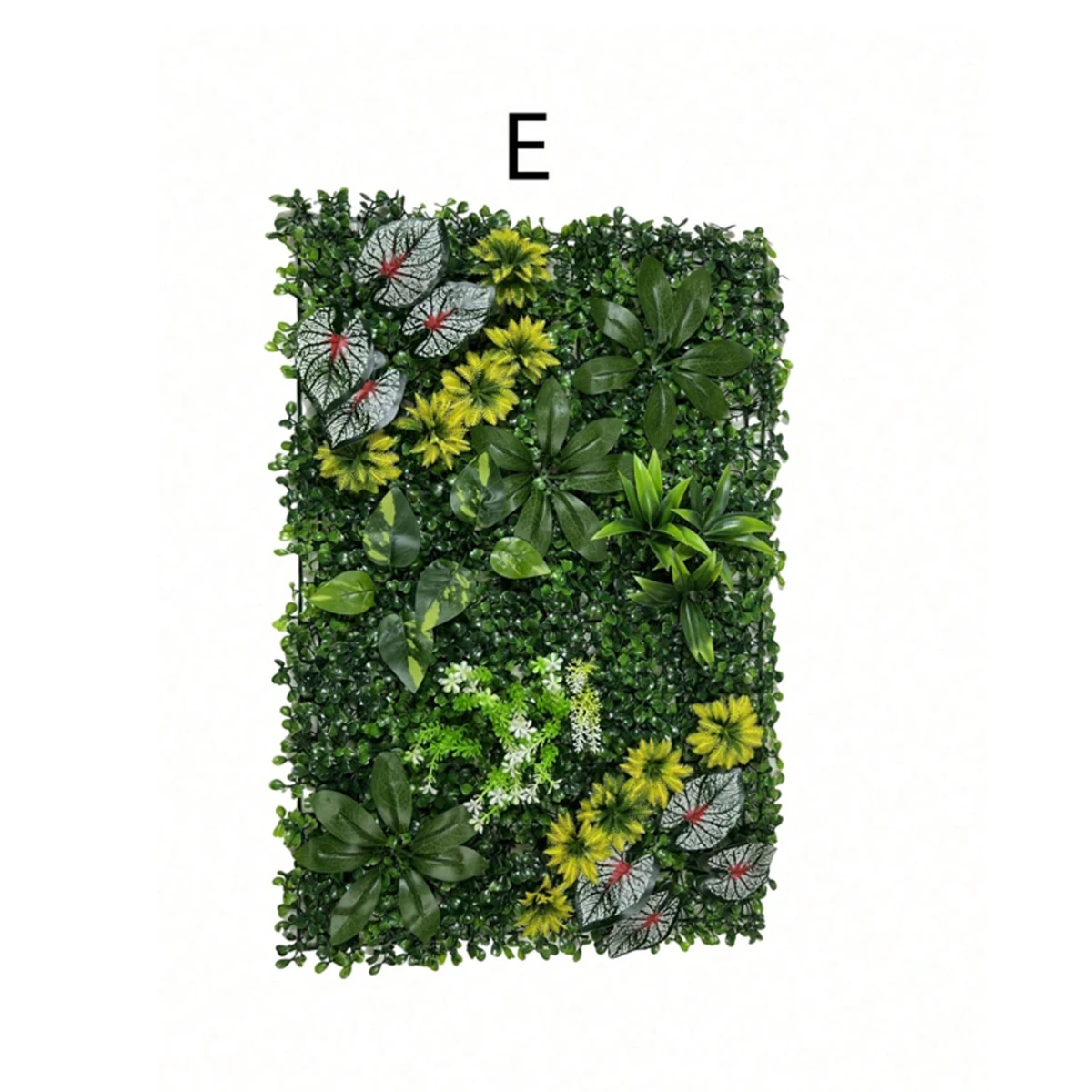 Künstliche Pflanzenwand, grüne Pflanzenwand für Zuhause, Hintergrund, Wand, Tür, Dekoration, Pflanze, Rasen, Wand, Gras, Haustür, Party-Dekoration – Detail 11