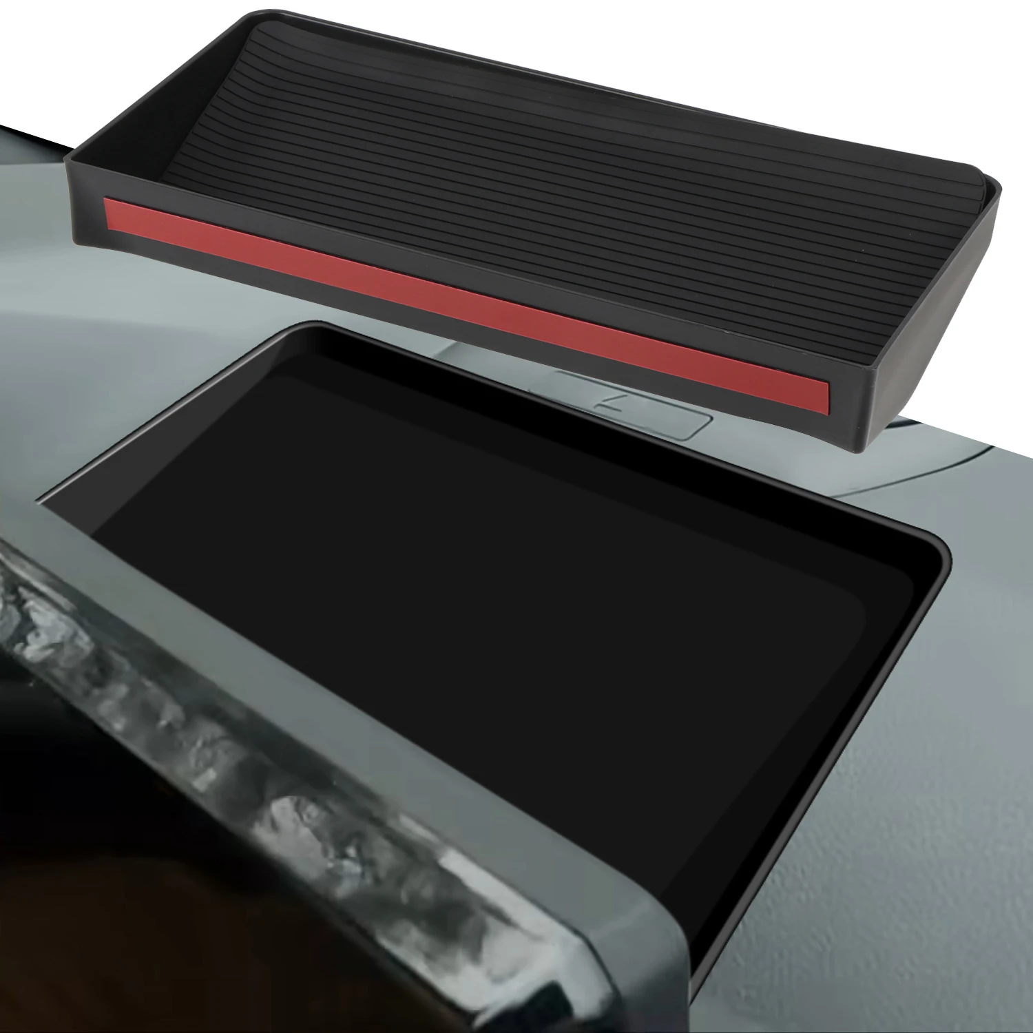 For Toyota Tacoma 2024 2025 Car Accessories ABS Console Storage Glove Box Holder Tray 1pc
