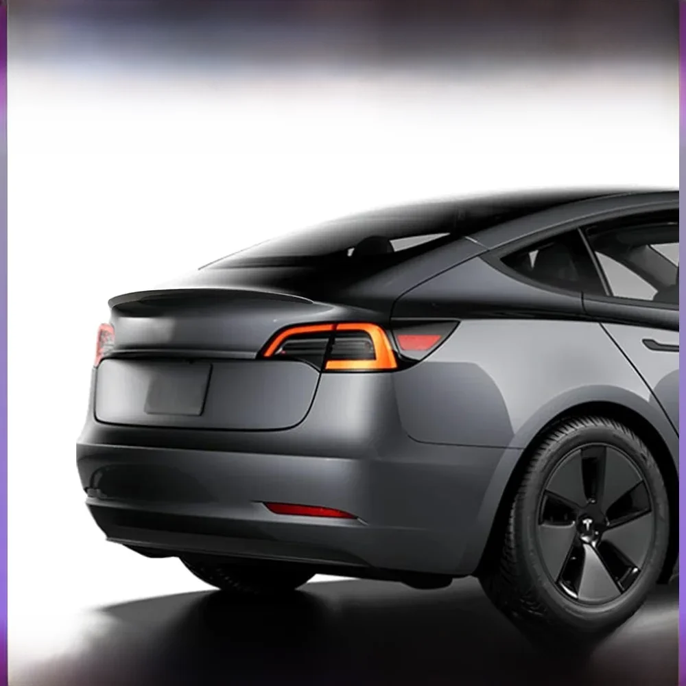 XVIP Spoiler dla Tesla Model Y 21-24 akcesoria spoilery skrzydła dla Tesla Model 3 17-23 akcesoria 3 góralski 2024 materiał ABS — zdjęcie 2