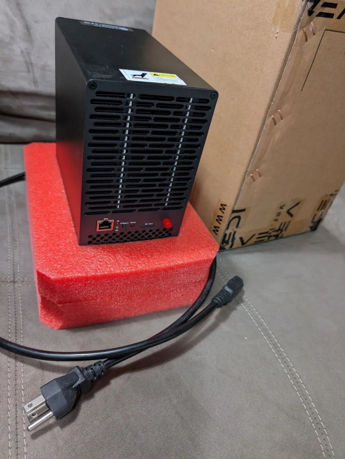 Nuevo ICERIVER ALPH AL2 LITE 2TH/s 500W Blake3 Algoritmo Alephium Miner en stock