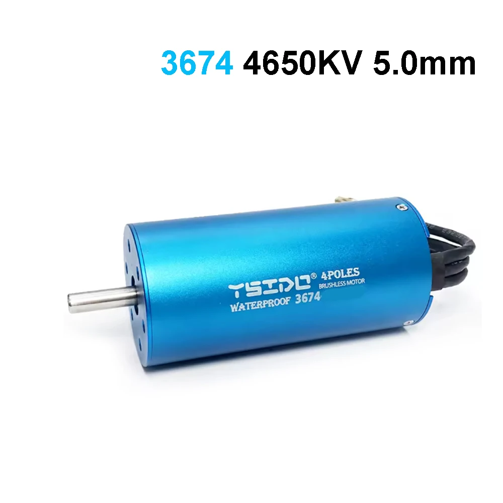 YSIDO 3650 3660 3665 3674 4500KV 5400KV Borstelloze Motor Waterdicht voor 1/10 1/12 Traxxas HSP RedCat Tamiya SCX10 RC Crawler Auto's