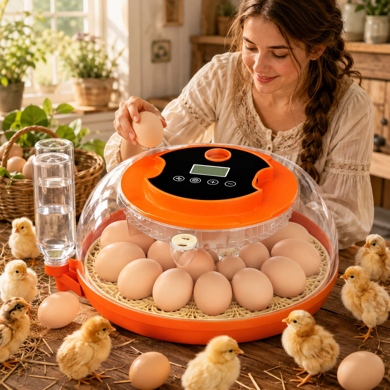 Quail Egg Incubator - Incubadora de Ovos para Hobbystas, Máquina