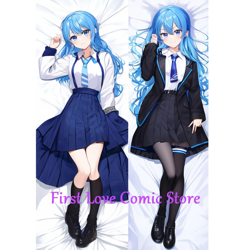 

Anime Suisei Hoshimachi Dakimakura Pillow Case Otaku Waifu Bedding Hugging Body Throw 2-sided Print Pillow Cover