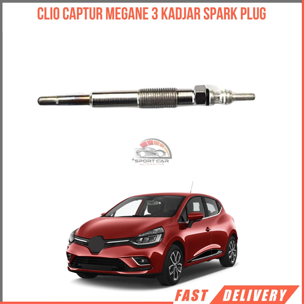 For Natural 4pcs Glow plug for Clio Captur Kadjar Megane 3 1.5 dCi 110654876R fast shipping from warehouse high quality