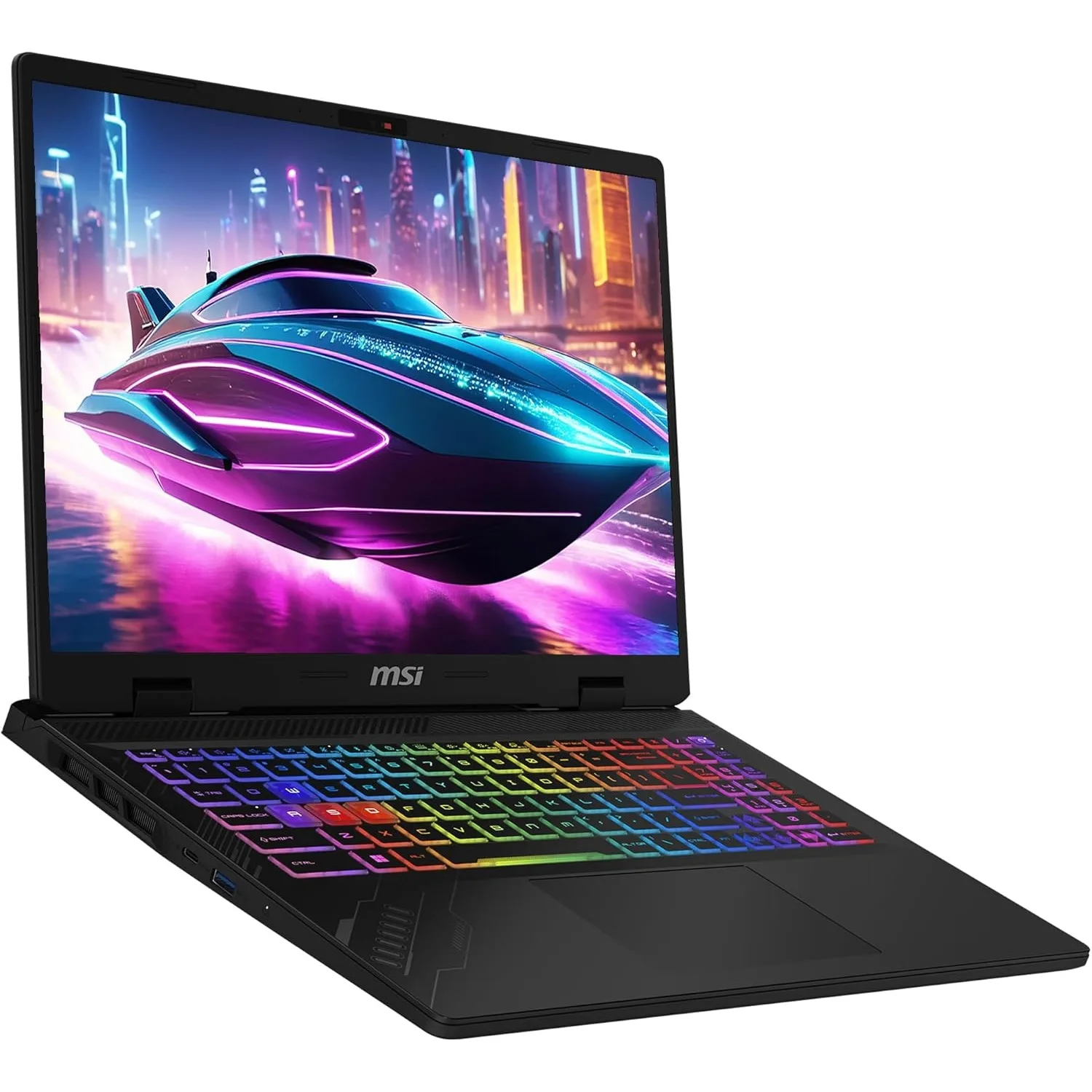 MSI CROSSHAIR 16 "แล็ปท็อปสำหรับเล่นเกม, i7-14650HX หลักของ Intel, หน่วยความจำ GeForce RTX 4070,64GB, 4TB SSD,Windows 11 Home