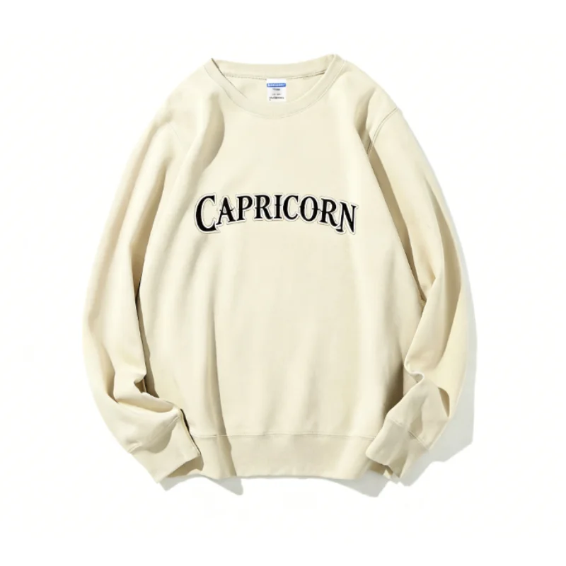 เสื้อสเวตเชิ้ตพิมพ์ลายจักรราศีรุ่นลิมิเต็ดอิดิชั่นสำหรับผู้หญิง เสื้อสเวตเชิ้ตพิมพ์ลายโหราศาสตร์สำหรับทุกเพศ เสื้อสเวตเชิ้ตสำหรับวันหยุด