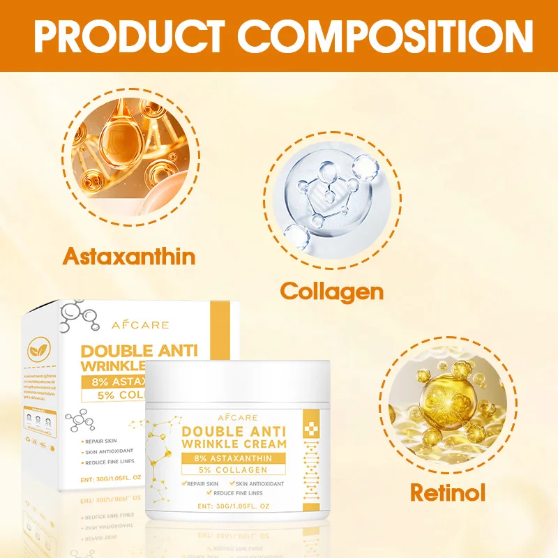 Astaxanthin Collagen Face Moisturizer Daily Nourish Your Skin Locking In Moisture Light Non Greasy Texture For Skin Care