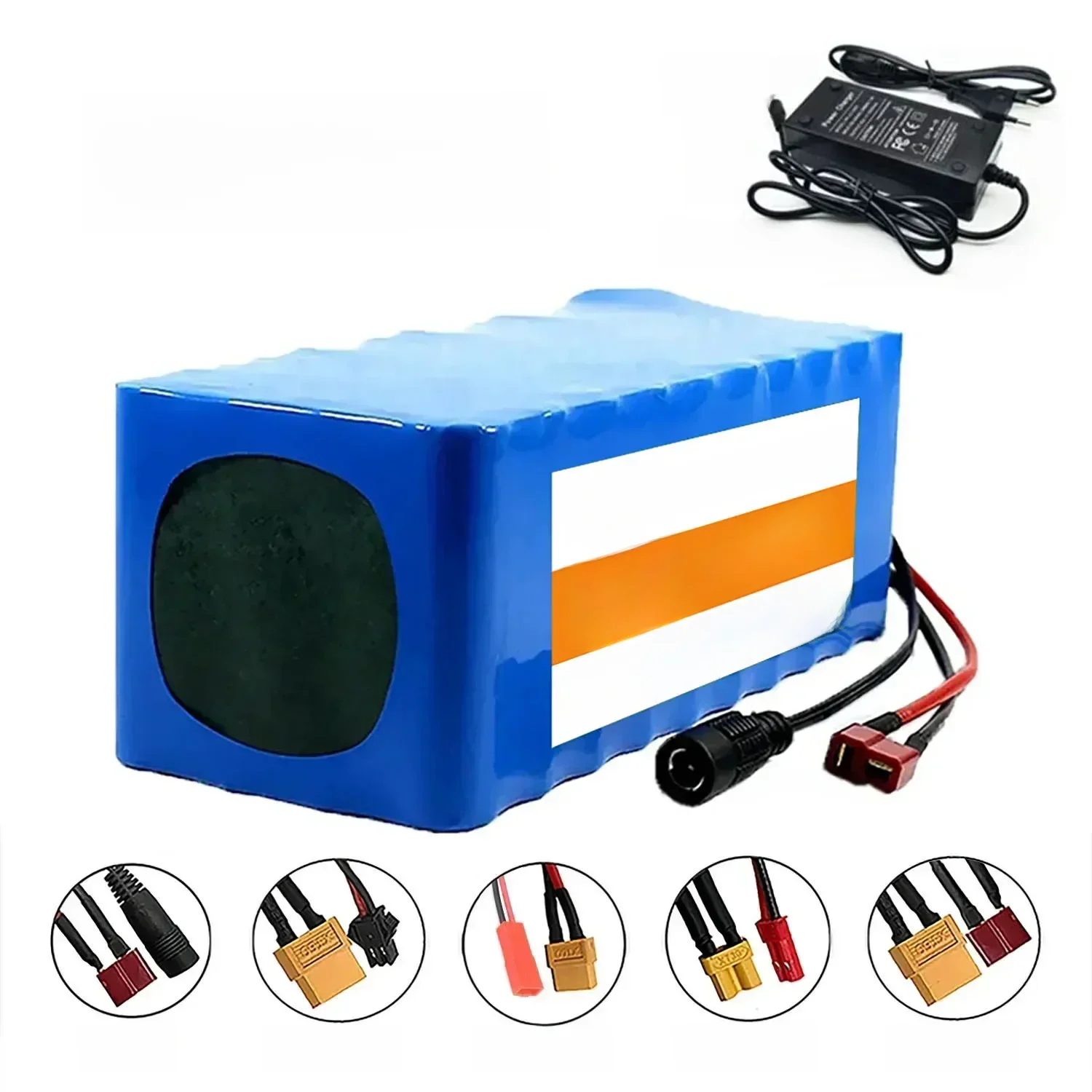 AliExpress EOENKK 36V 42V 10S4P 100Ah 18650 High-Capacity Power 42V 750W Lithium Battery Pack for Electric Car Bicycle Scooter Belt 30A BMS