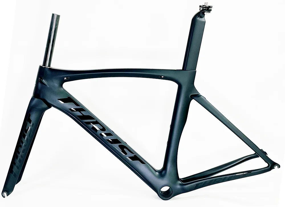 ship from spain THRUST T1000 Carbon Road Bike Carbon Fiber Frame Bicycle 700C Wheel Bicycle Accessories Di2 And Mechanical
