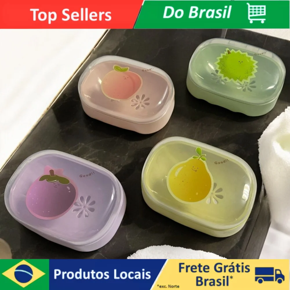 Saboneteira de Pia com Drenagem – Design em Concha para Banheiro e Cozinha