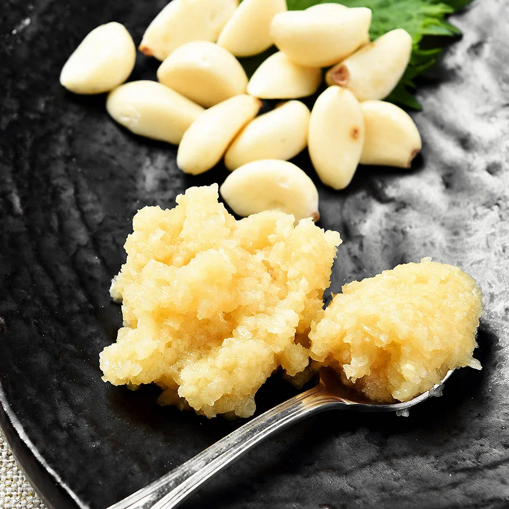 [قرية سانجياونج] ثوم مفروم مجمد، ثوم طازج 1 كجم