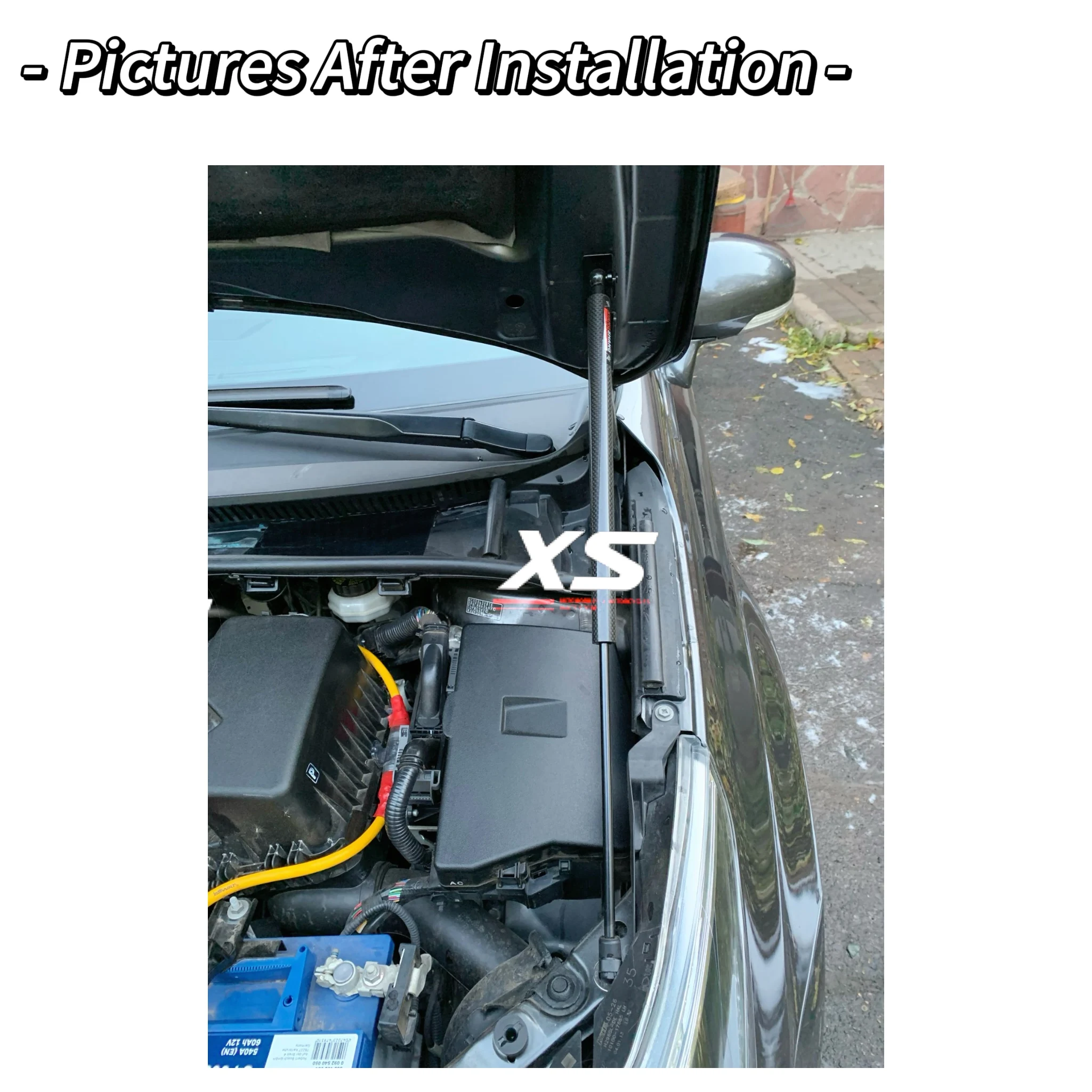 Dla Toyota Avensis T270 2009-2018 2x przednia maska maski modyfikuj siłowniki pneumatyczne wspornik podnośnika z włókna węglowego Shock Dampermper