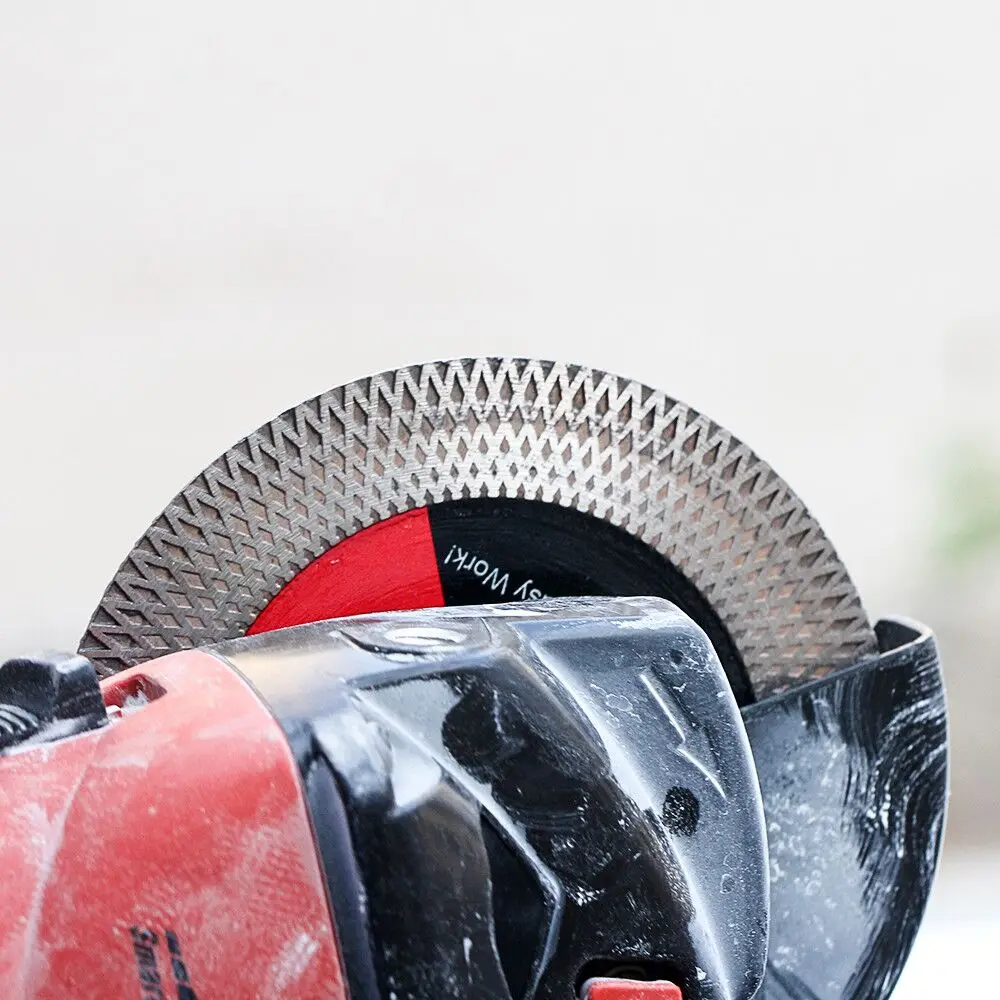 Raizi 115/125mm Diamond Tile Cutting Blade for Cutting&Grinding Ceramic Tile Granite Marble Stone Double Sided Cut Disc