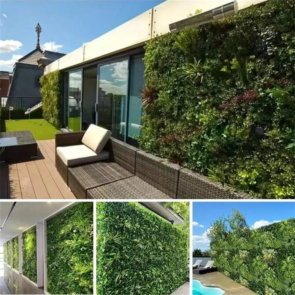Parede de planta artificial pa - Preserved Moss Sheet avaliação e preço