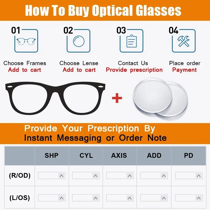 KANSEPT Fashion Women Round Big Face Cat Eyeglasses Frames High Quality Myopia Prescription Glasses Men Vintage