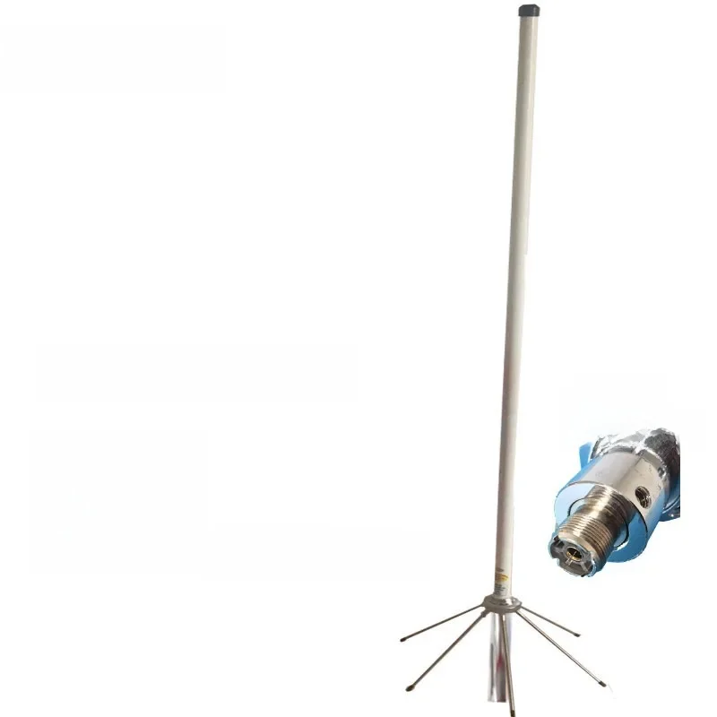 Antena VHF UHF Omni z podstawą z włókna szklanego, UV 144/435MHz, zewnętrzna antena do walkie-talkie, model s239 sl16-k — zdjęcie 2