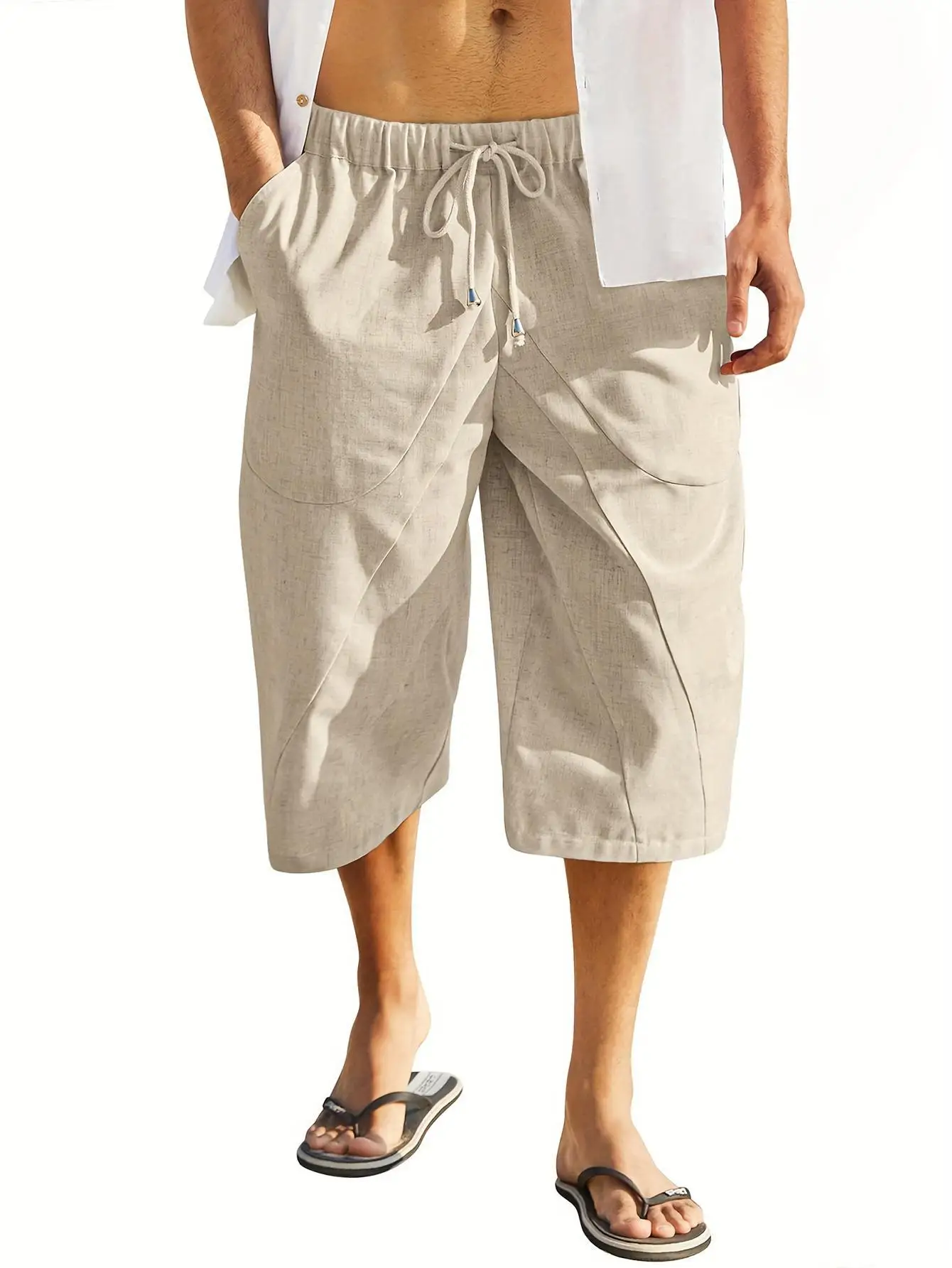 Lightweight and Breathable Men's Beach Shorts, Perfect for Summer Beach and Pool Parties