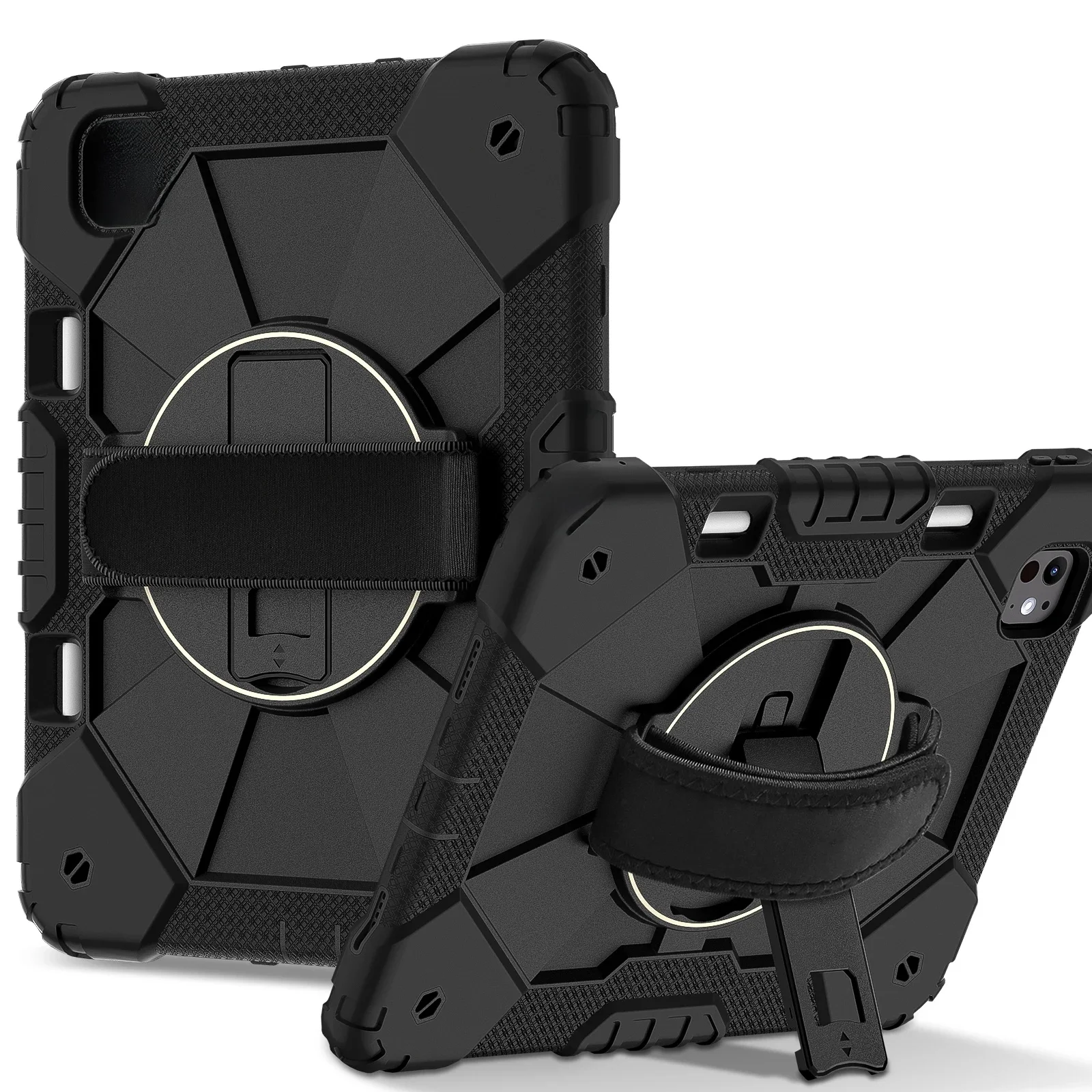 Etui na iPada Pro 11 2025 M4 Air 4 5 10.9 Mini Shockproof Stand Case 6 7 8 9th 10th 11th Generation 10.2 inch Hard Tablet Cover — zdjęcie produktu 7