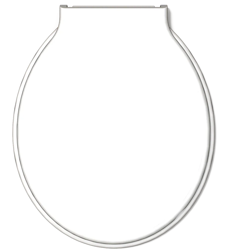 Special White Bellart Sanitary Seat Dimension 436,4X363,0X43,8mm Durín