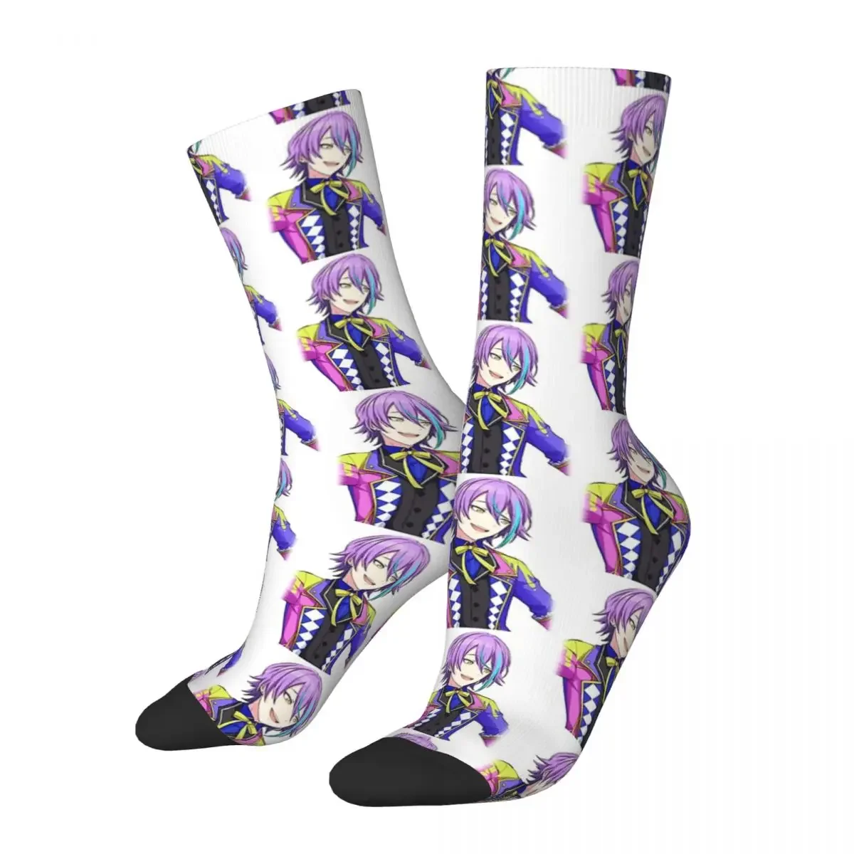 AliExpress Project Sekai Emu Otori Anime, Rui Kamishiro Men Women Socks Cycling Novelty Spring Summer Autumn