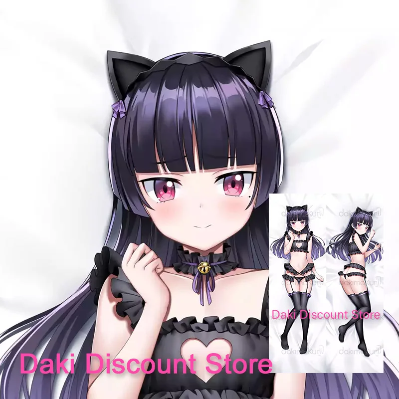 Dakimakura Kuroneko (Gokou Ruri) Oreimo Anime Double Sided Print Life Size Body Pillow Cover