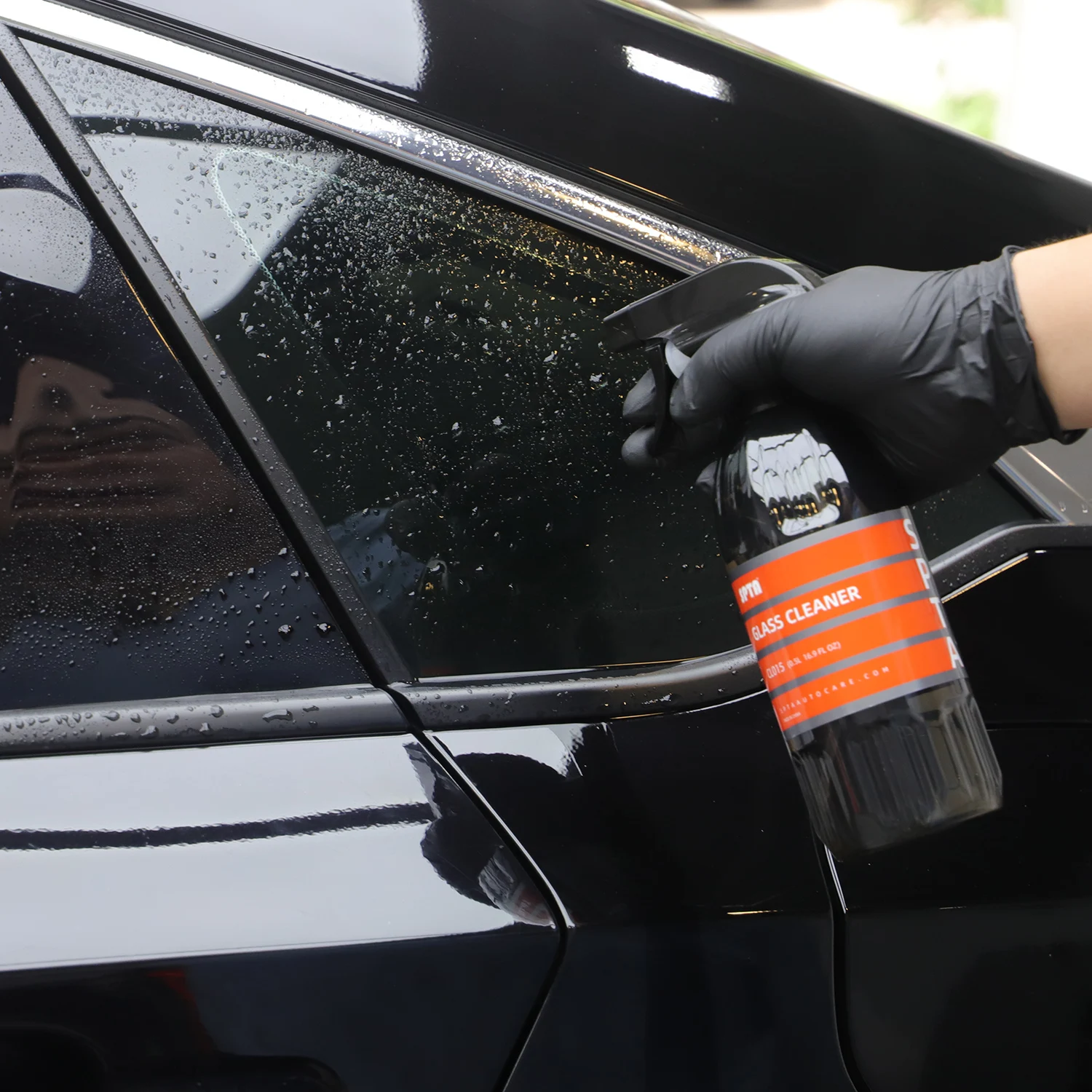 SPTA CL015 Glass Cleaner Safe for Car Windows, Glass, Windshields & Mirrors With no Water Spot Stains For Auto, Home, Office