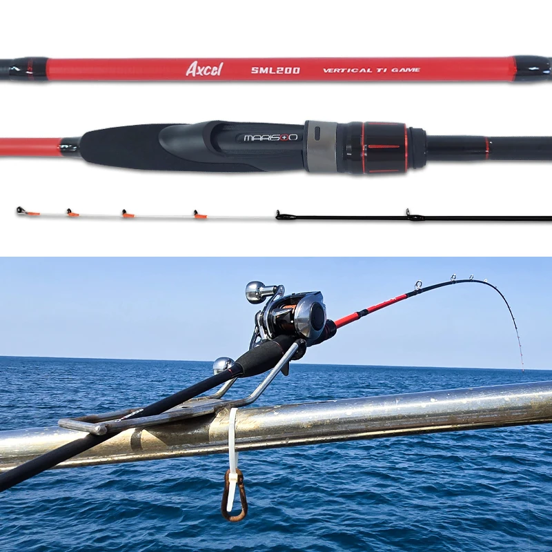 Imagem -04 - Tai-rubber Fishing Rod Spinning Casting Boat Pesca de Brema Marítima